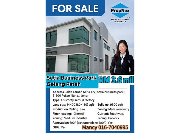 Jalan Laman Setia, Gelang Patah, Johor 81500