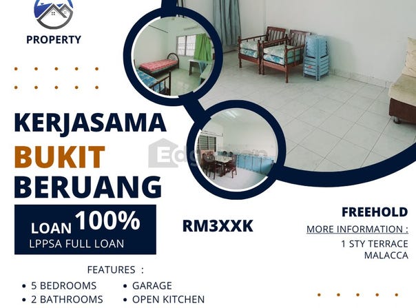 Off Jalan Bukit Beruang, Bukit Beruang, Melaka 75450