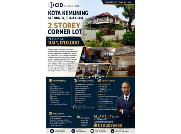 Kota Kemuning, Selangor 40460