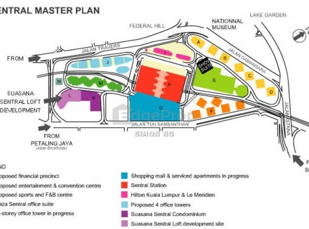 Jalan Stesen Sentral 5, KL Sentral, Kuala Lumpur 50470