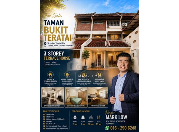 Jalan Teratai 1/4, Ampang, Selangor 56100
