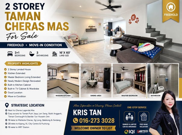 Jalan Mas, Batu 9th Cheras, Selangor 43000