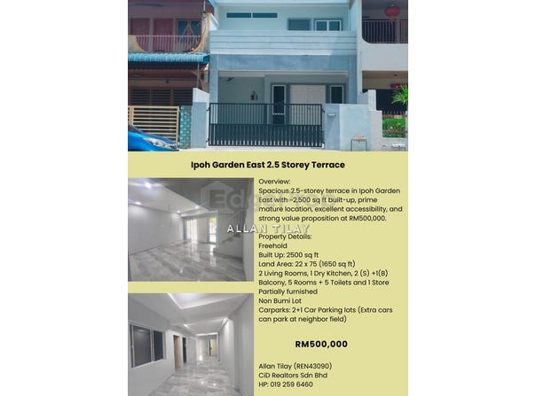 Laluan Perajurit 1, Ipoh, Perak 31400