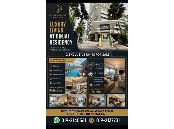 Lorong Binjai, 50450, Kuala Lumpur, KLCC, Kuala Lumpur 50450