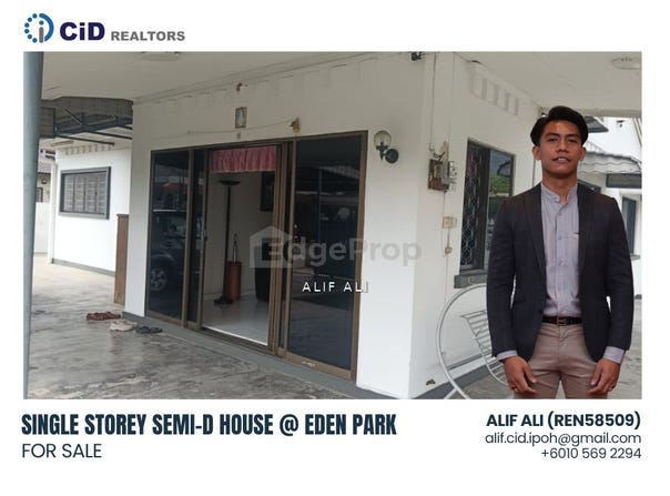 EDEN PARK,PUSING,, EDEN PARK, PUSING, 31550, Kinta, Perak 31550