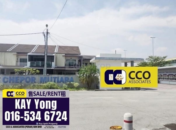 14,,HALA CHEMOR 2, TAMAN CHEMOR MUTIARA, TAMAN CHEMOR MUTIARA, 31200, Kinta, Perak