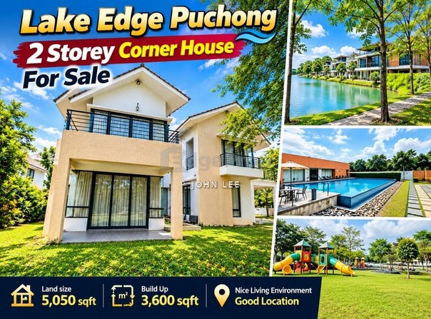 Jalan LE, Lake Edge, Bandar Metro Puchong, Puchong, Selangor 47100