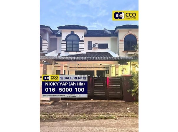 PLOT 614,,, TAMAN DESA RISHAH, 30100, Kinta, Perak