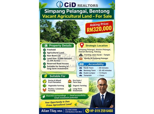 Bentong, Pahang 28740