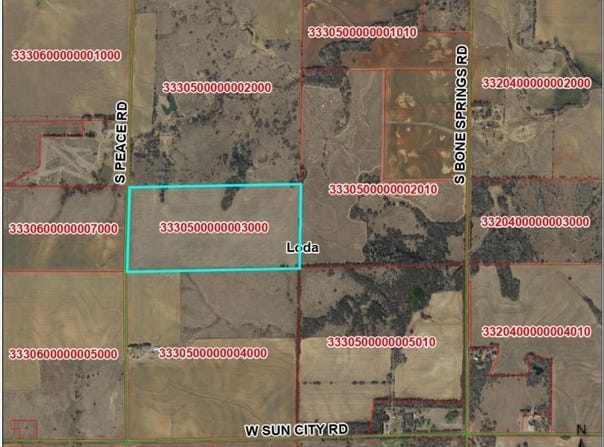 S Peace Rd, Arlington, KS 67514