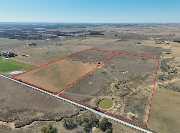 436 County Line Road lot: Tract 1, Bowie, TX 76230