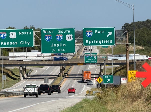 I-44/I-49 Exit 18 SE Corner, Fidelity, MO 64836