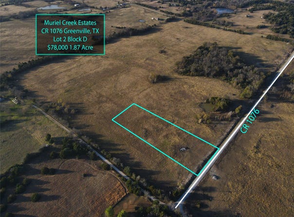 CR 1076 lot: 2 B, Celeste, TX 75423