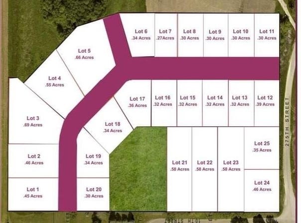 Walnut Street lot: 1, Quasqueton, IA 52326