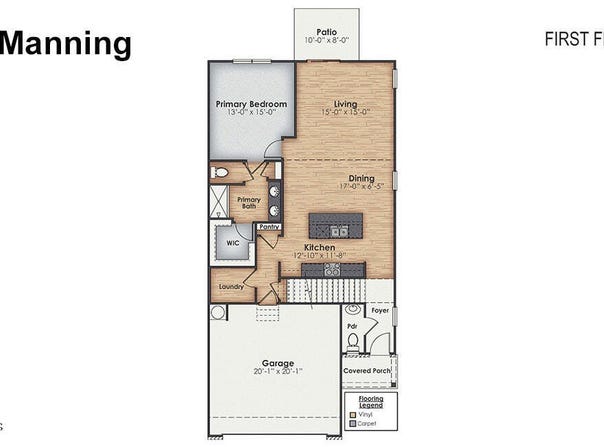 1204 Sabal Palm Street lot: 580, Castle Hayne, NC 28429