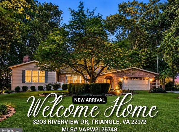 3203 RIVERVIEW Drive, TRIANGLE, VA 22172