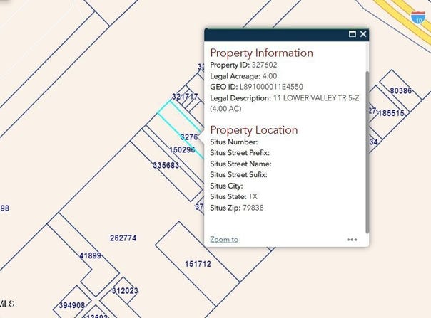 PN-327602 11 Lower Valley, Tornillo, TX 79853