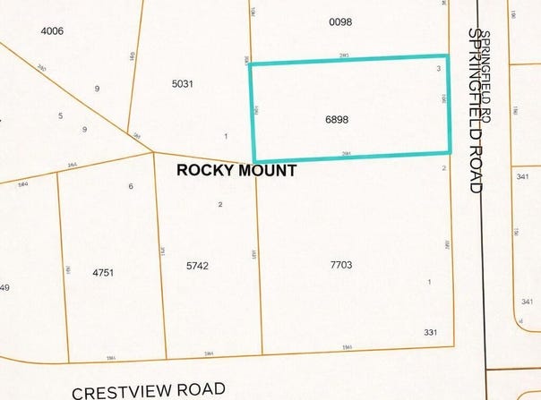Springfield Road lot: 3, Rocky Mount, NC 27801