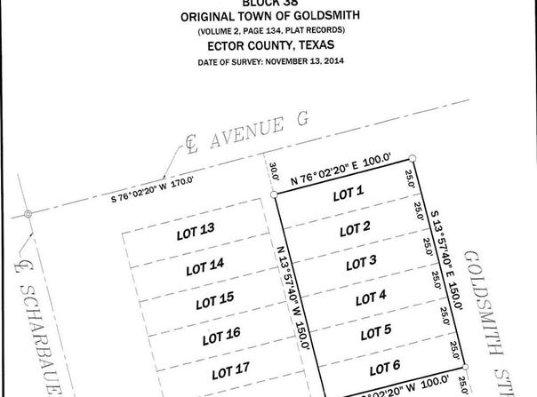 N Goldsmith St, Goldsmith, TX 79741