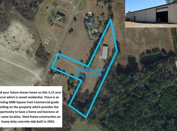 3012 Dusty Rd., Loris, SC 29569