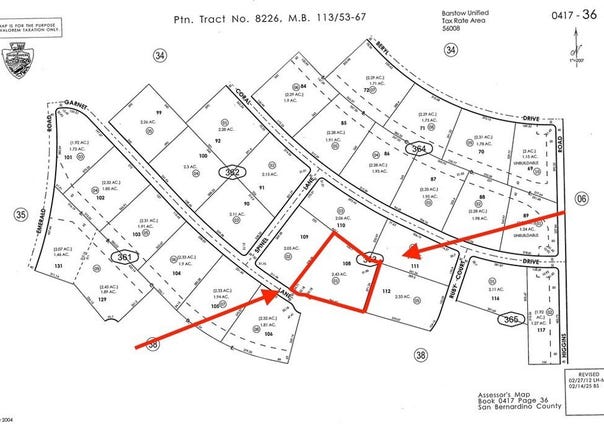 Garnet Lane, Barstow, CA 92311