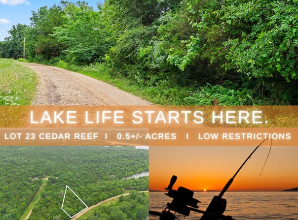 Cedar Reef lot: 23, Lampe, MO 65681