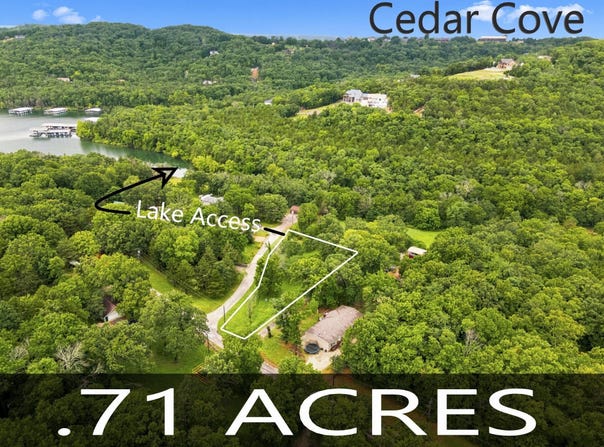 Cedar Cove Road, Branson West, MO 65737
