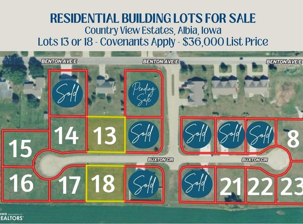 Benton Avenue Lot 13, Albia, IA 52531