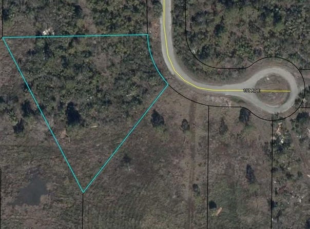 E 1st Ave lot: 7, Horseshoe Beach, FL 32648