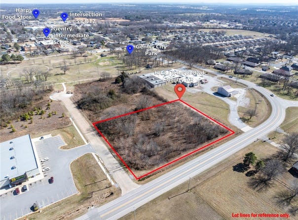 J R Bever Boulevard lot: # 3, Gentry, AR 72734