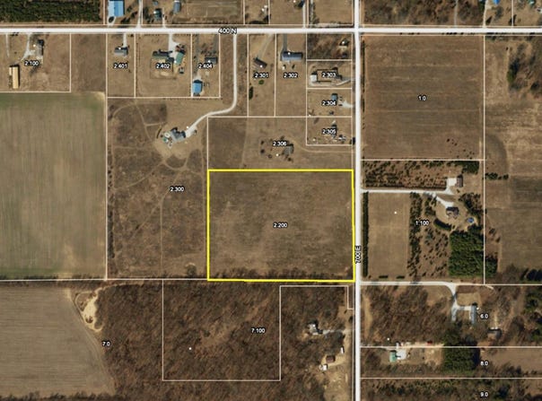N 700 E, Hamlet, IN 46532