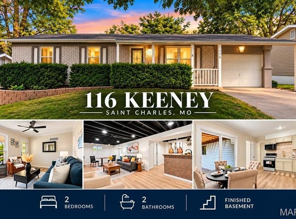 116 Keeney Drive, Unincorporated, MO 63304
