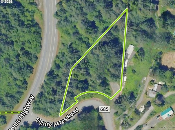 Eighty Acres Rd, GoldBeach, OR 97444