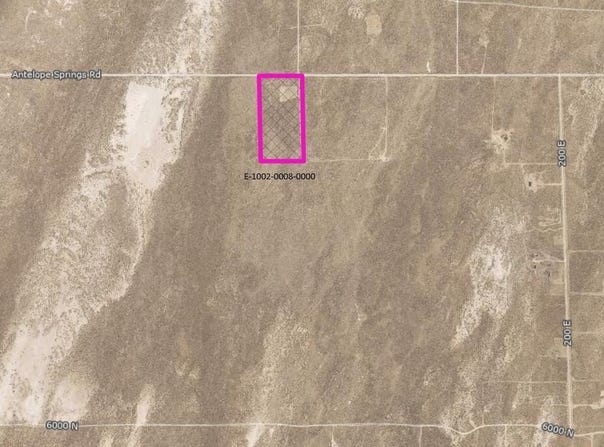 E Antelope Springs Rd, Beryl, UT 84714