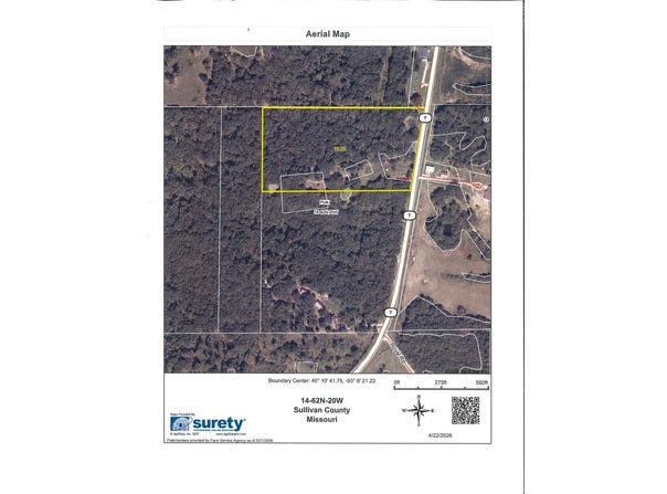 Highway T, Milan, MO 63556