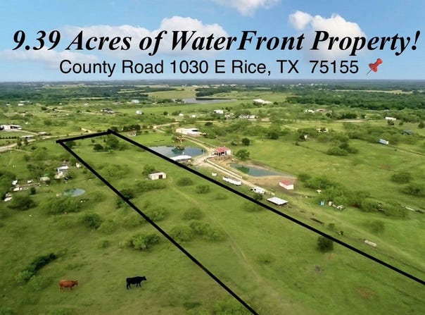 County Road 1030 E, Rice, TX 75155
