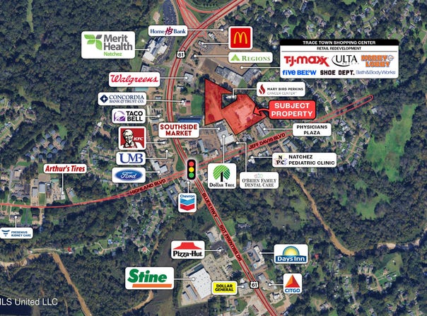129 Jeff Davis Boulevard, Natchez, MS 39120