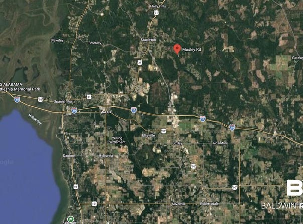Mosley Road, Stapleton, AL 36578