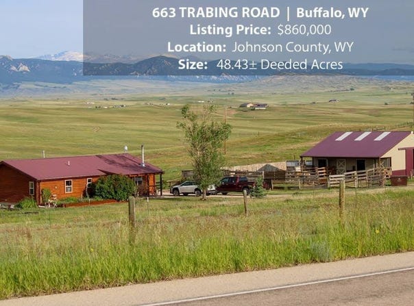 663 Trabing Road, Buffalo, WY 82834