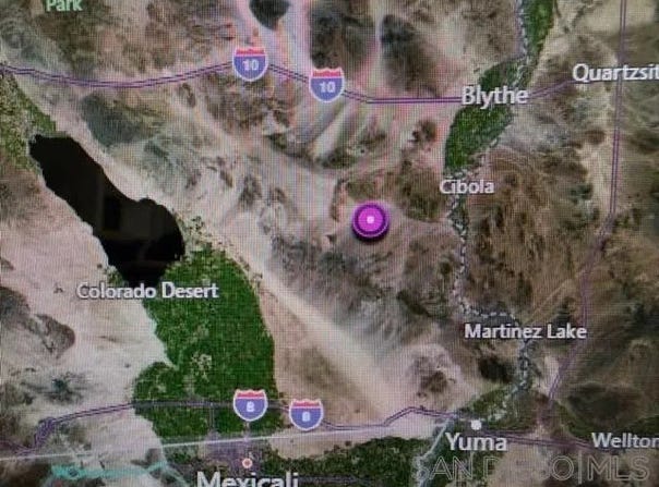 Vacand land, Winterhaven, CA 92283