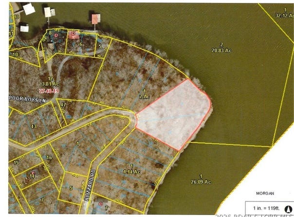 Blizzard Road lot: 8 & 9, Edwards, MO 65326