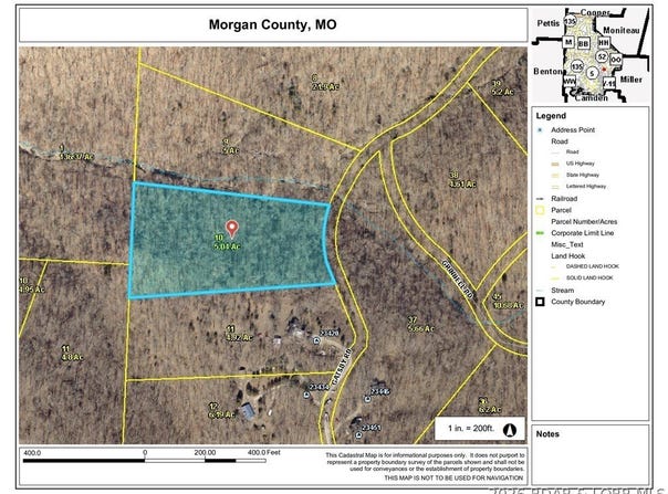 5.04 ac Gatsby Road, Barnett, MO 65011