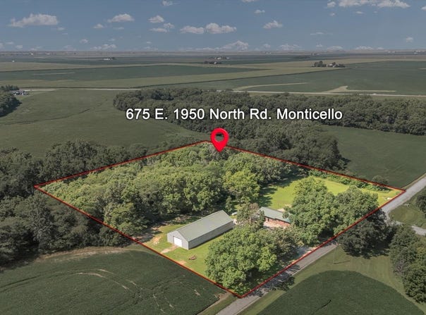 675 E 1950 N Road, Monticello, IL 61856