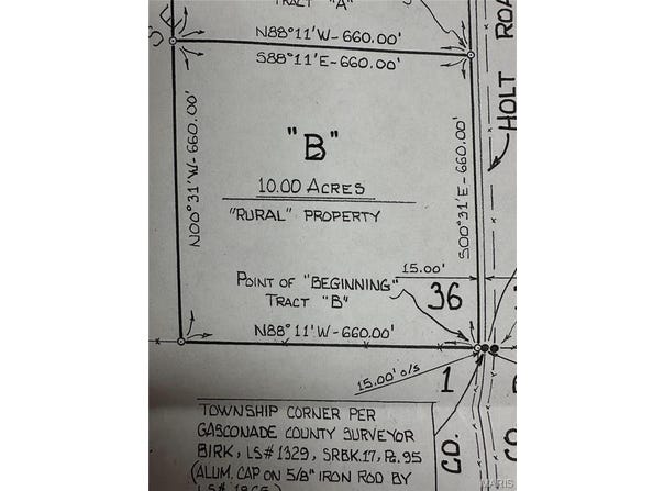 HOLT Road, Bland, MO 65014