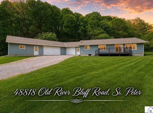 48818 Old River Bluff Road, St. Peter, MN 56082