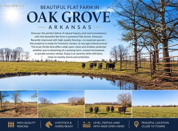 Honeysuckle lane, Oak Grove, AR 72660