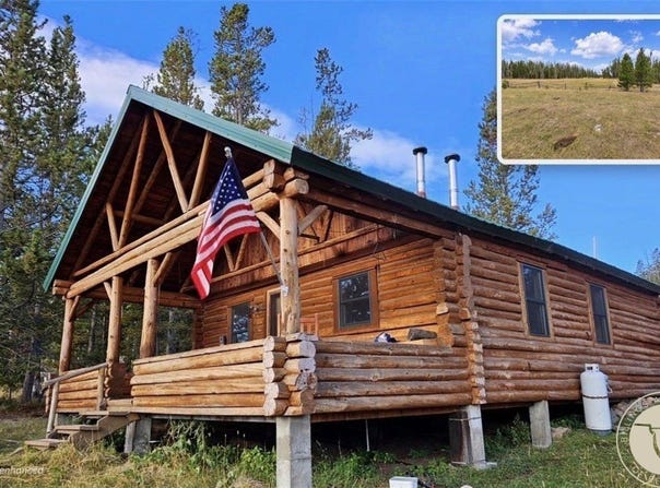 Castle Mountain Hunting Cabin, MT 59053
