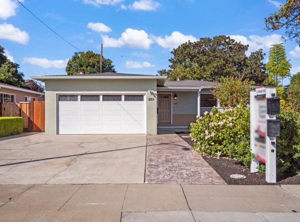 885 Coachella AVE, SUNNYVALE, CA 94085