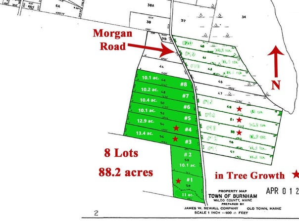 8 Lots Morgan Road, Burnham, ME 04922