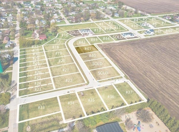 414 N Vernon Street lot: 41, Conrad, IA 50621